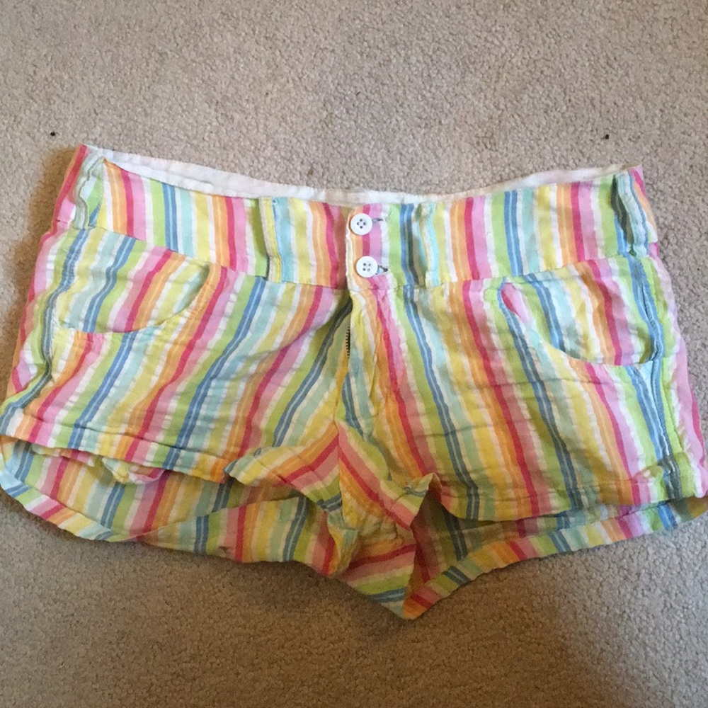rainbow shorts